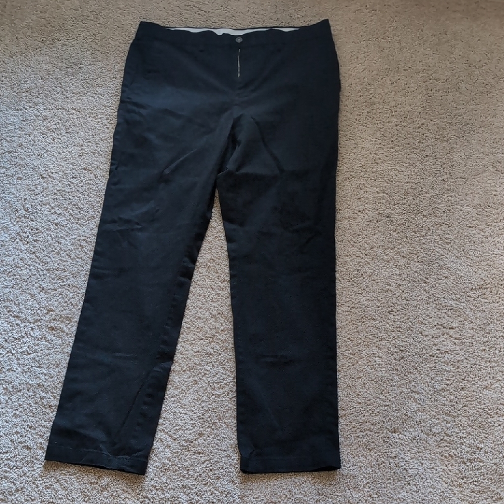 George Men's Black Dress Pants